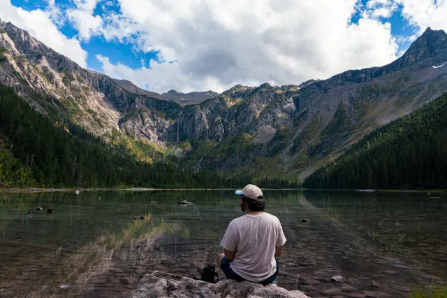 Photo from Avalanche Lake, MT